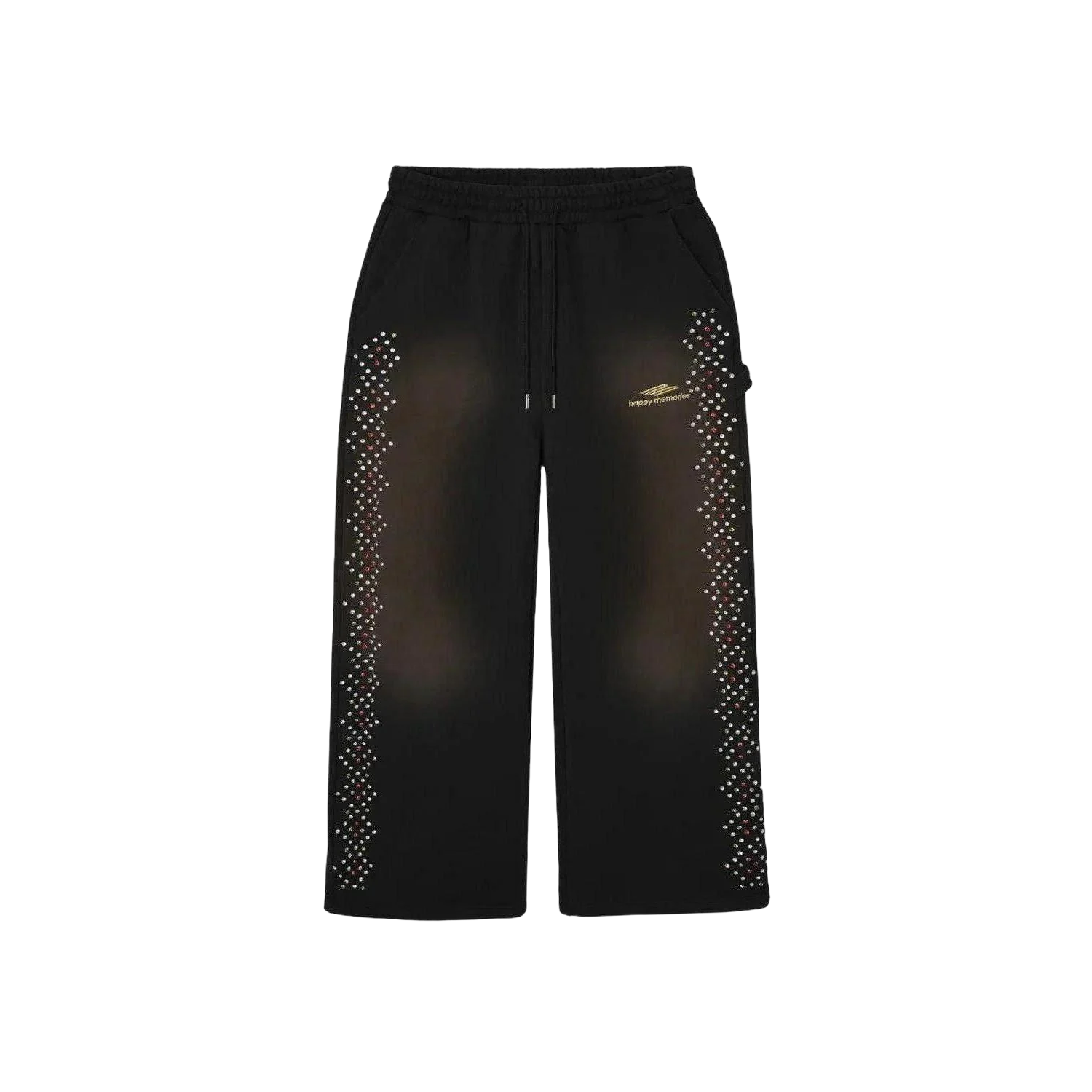 Happy Memories Don't Die HMDD Crystal Sweatpants Black