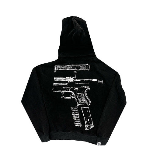 KIXKZ Clothing In Glock We Trust Hoodie Black