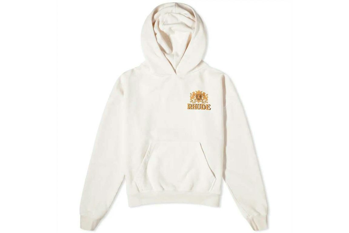 RHUDE Premium Cigars Cream Hoodie