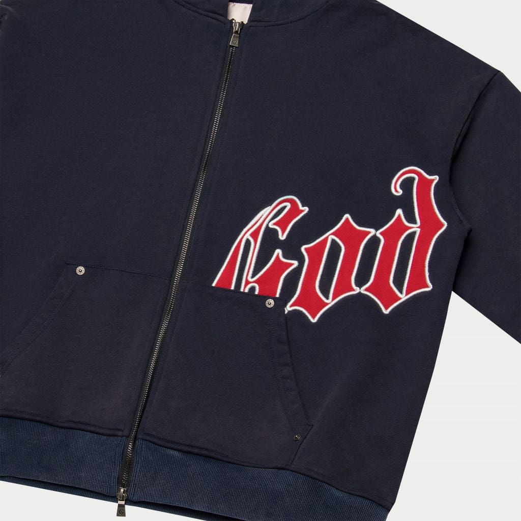 *Sold As Set* Godspeed Sweatsuit V2 Navy/Red