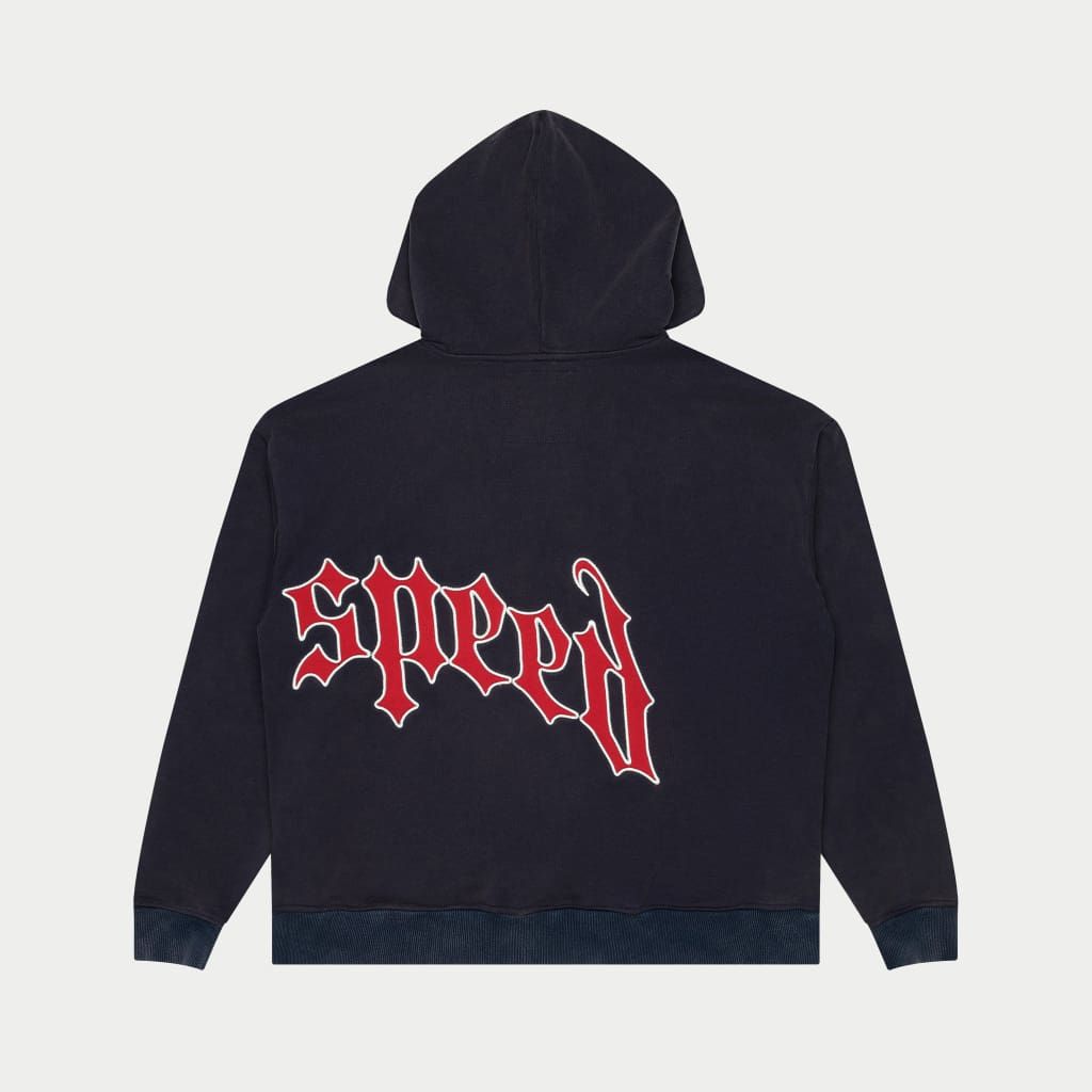 *Sold As Set* Godspeed Sweatsuit V2 Navy/Red