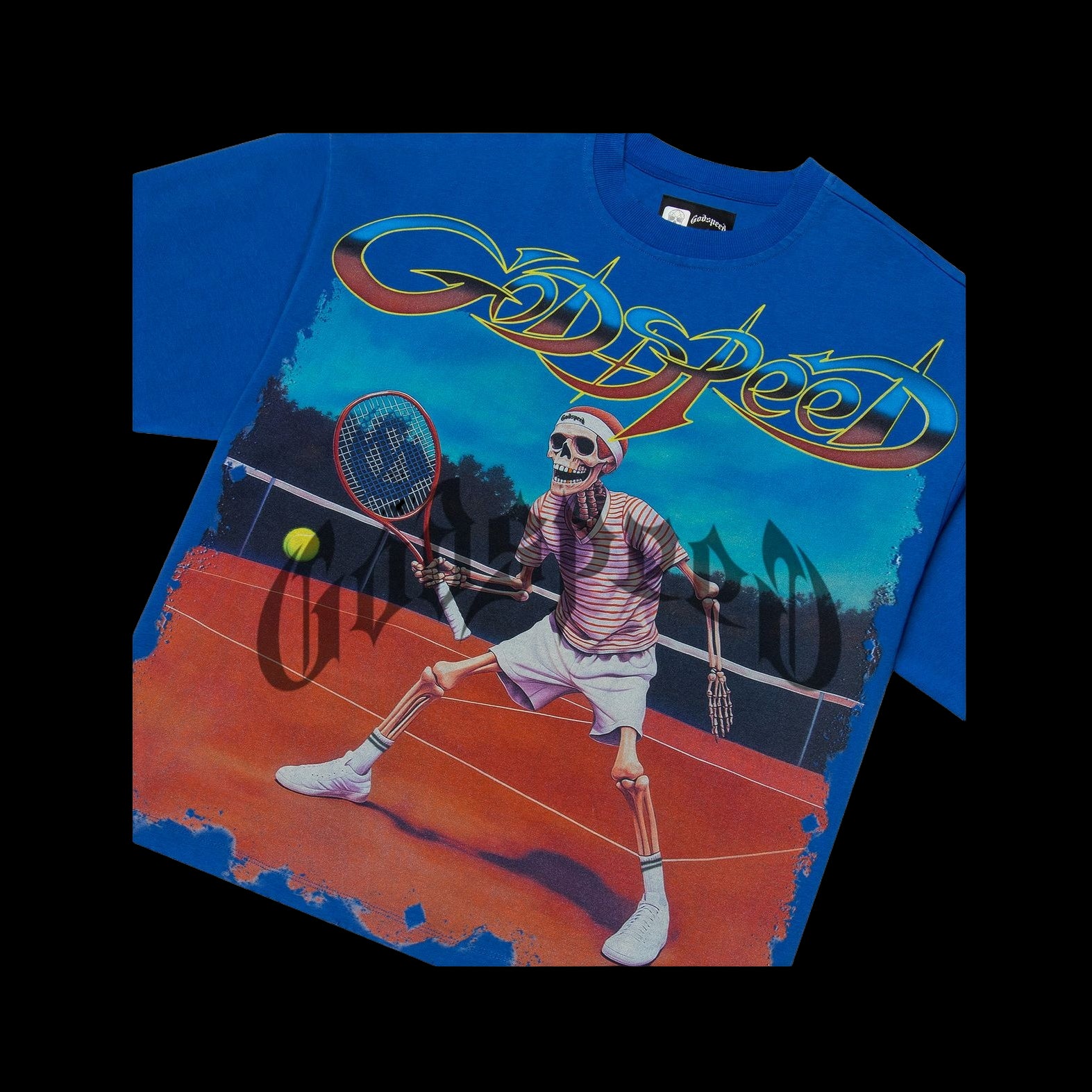Godspeed Top Spin Tee Blue Wash