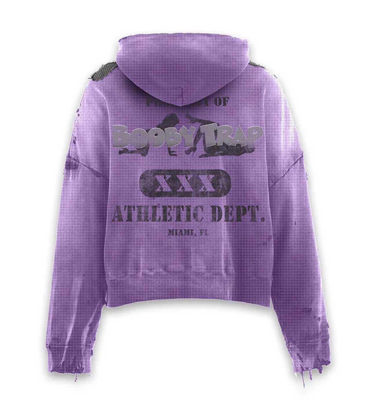 TRIPLE SEVENS TRAP REVERSIBLE ZIP UP HOODIE BLACK