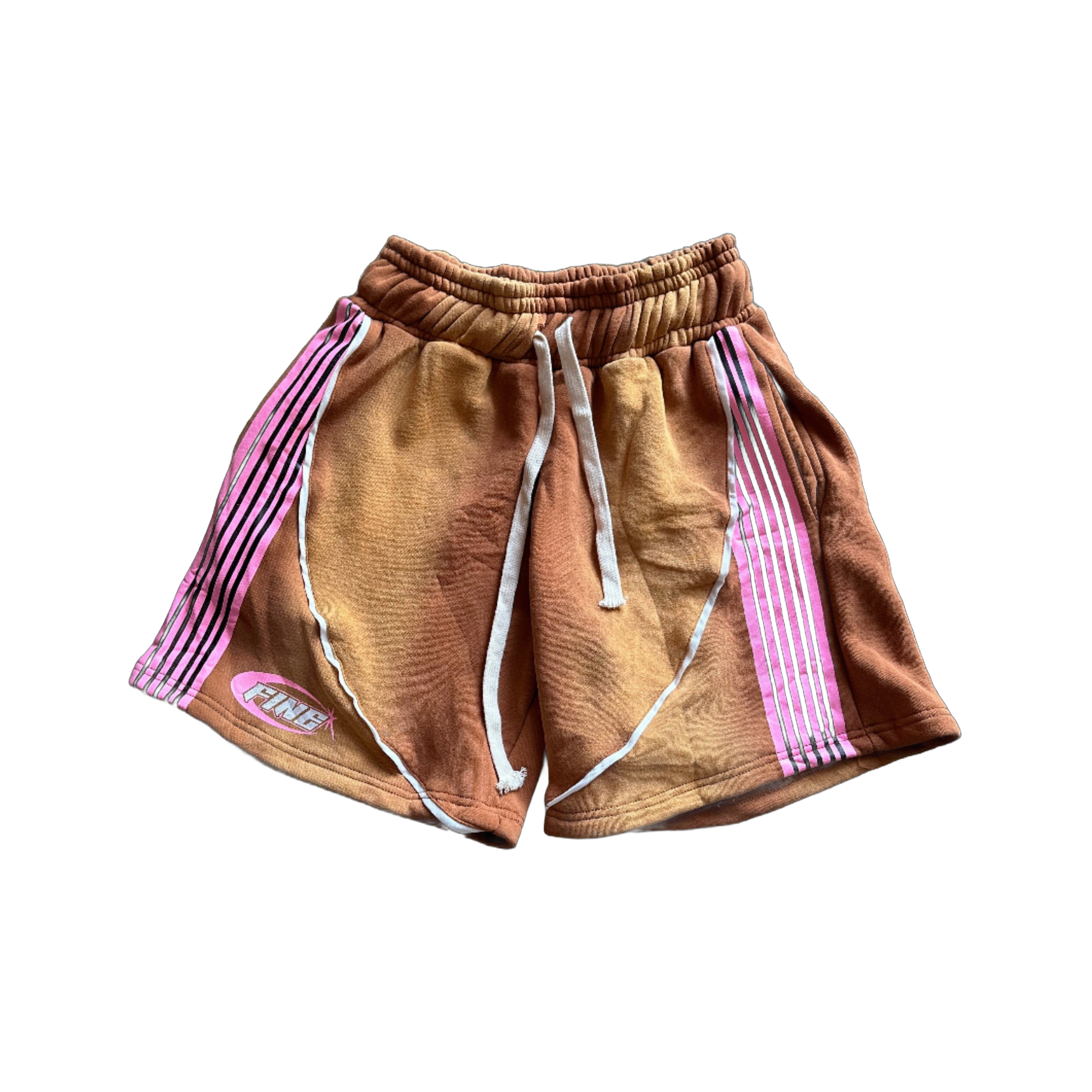 Fine Britches "Pink Mocha" Racer Shorts