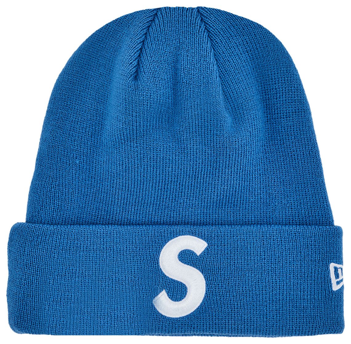 Supreme New Era S Logo Beanie 'Blue'