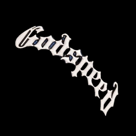 Godspeed Og Logo Emblem Beanie Blue Speckle