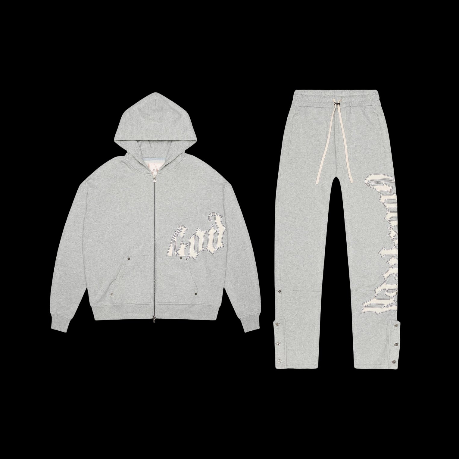*Sold As Set* Godspeed Sweatsuit V2 Heather Grey
