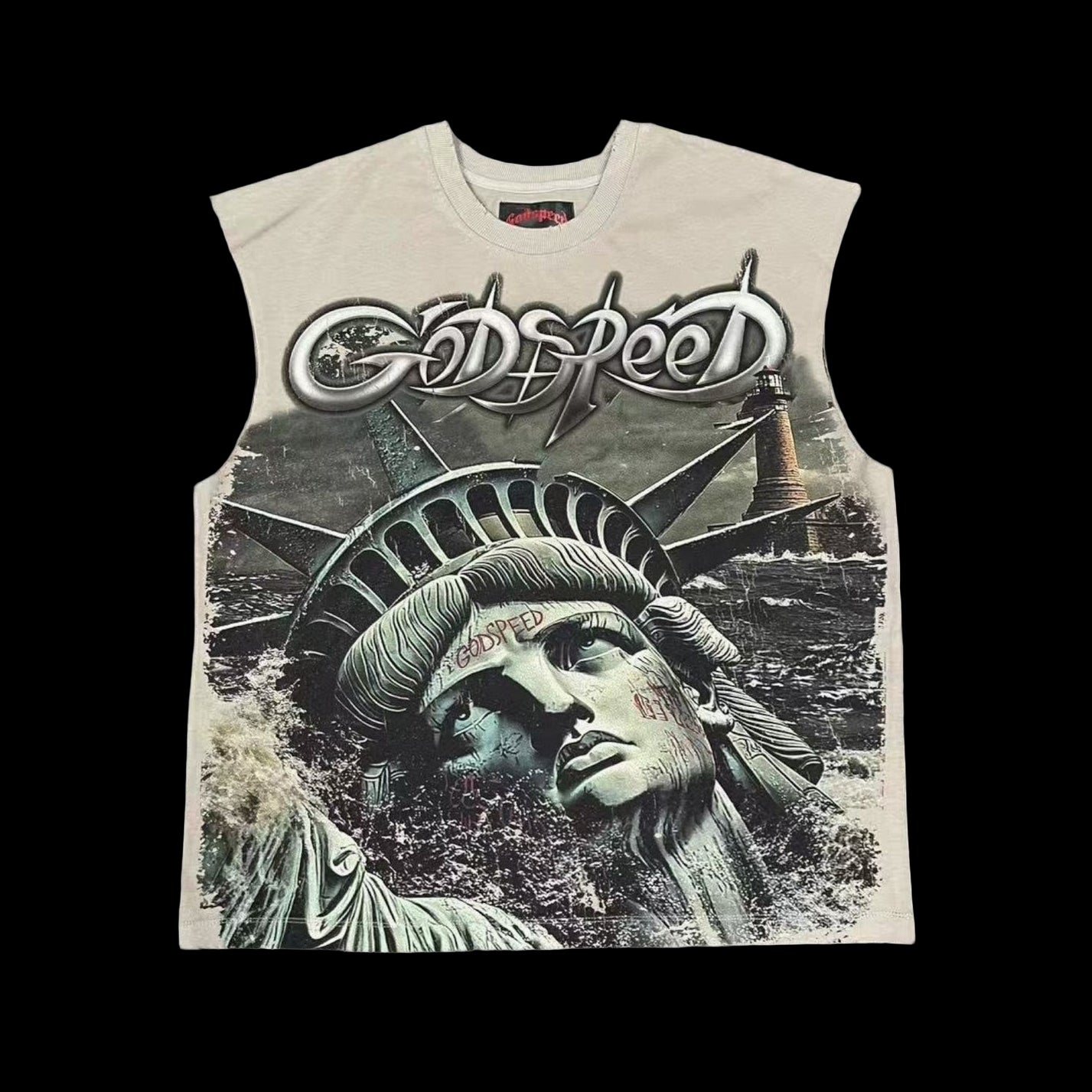 Godspeed Sunken Liberty 2 Sleeveless Slate grey