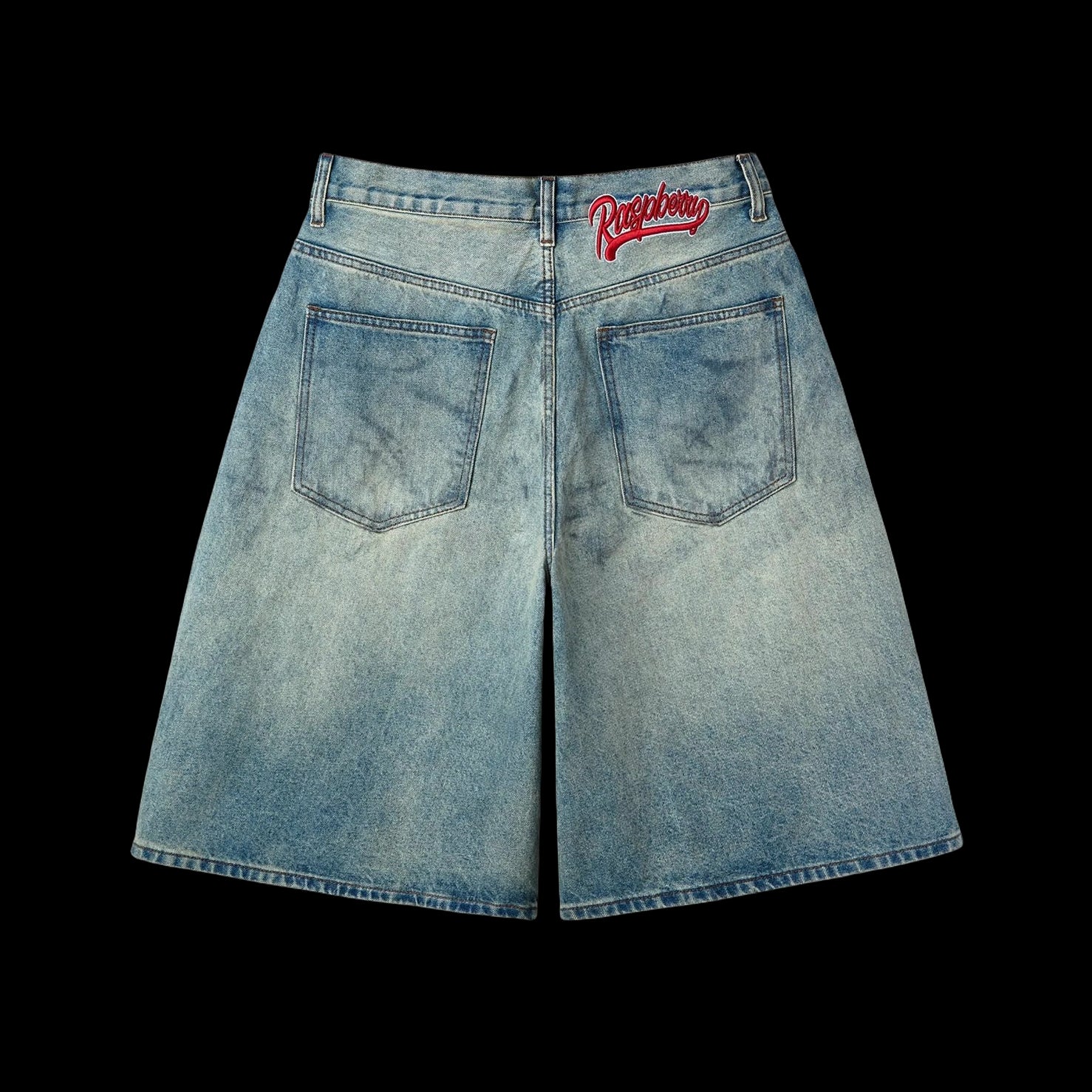 RASPBERRY HILLS GV GALLERY BLUE DIRTY JORTS