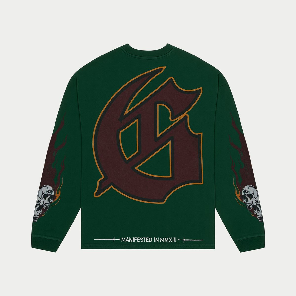 Godspeed Morale LS T-shirt Green