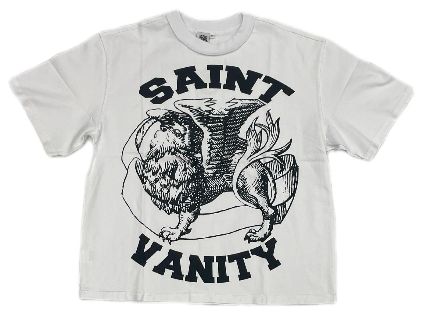 Saint Vanity Griffen Tee White Black