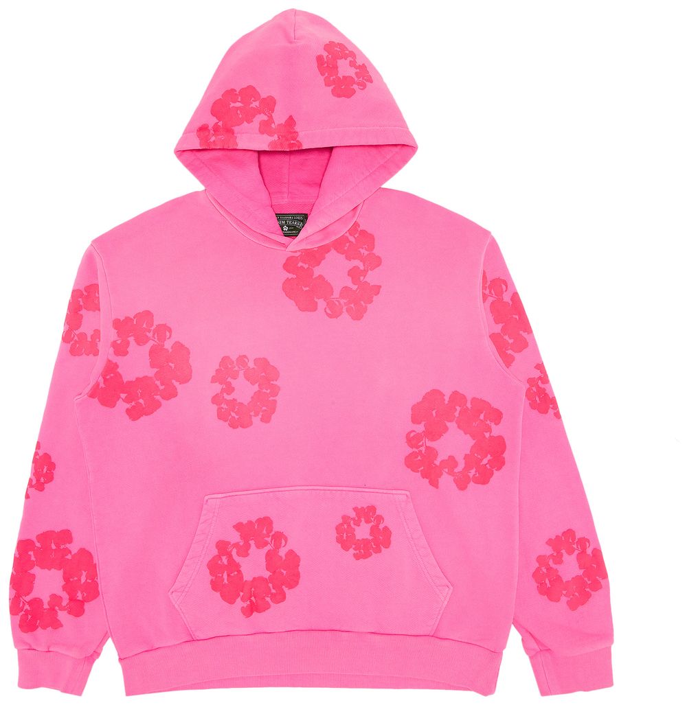 *Flawed* Denim Tears Mono Cotton Wreath Hoodie 'Pink'
