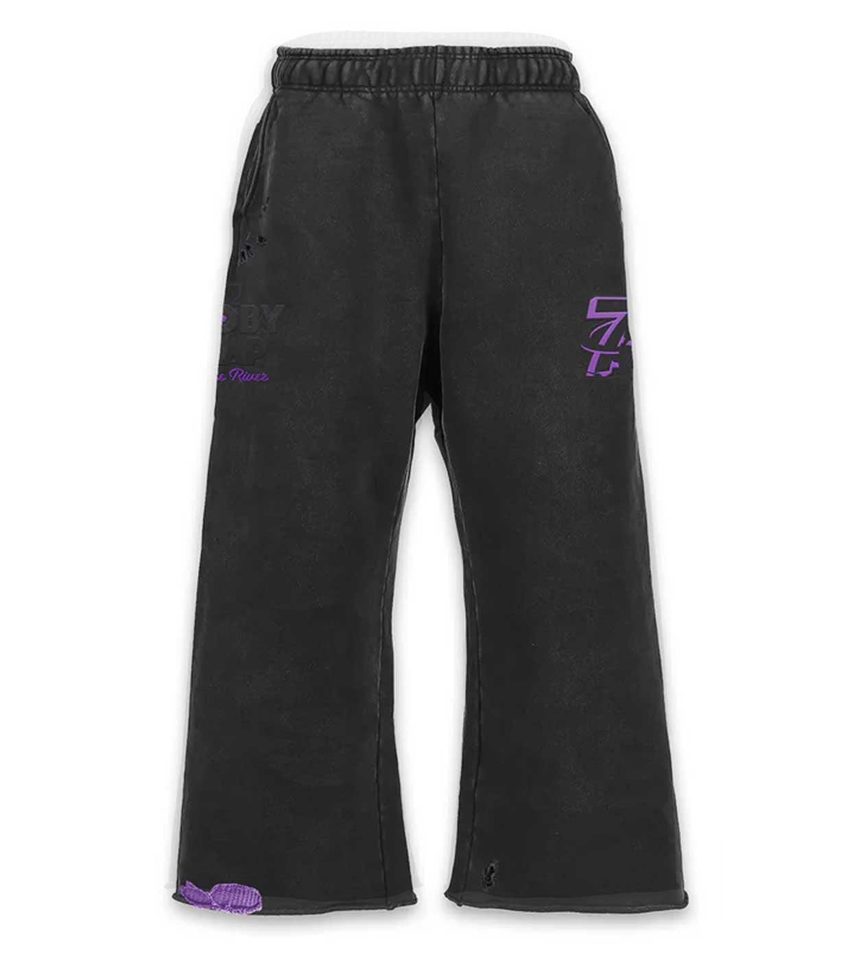 TRIPLE SEVENS TRAP HEAVY SWEATPANTS BLACK