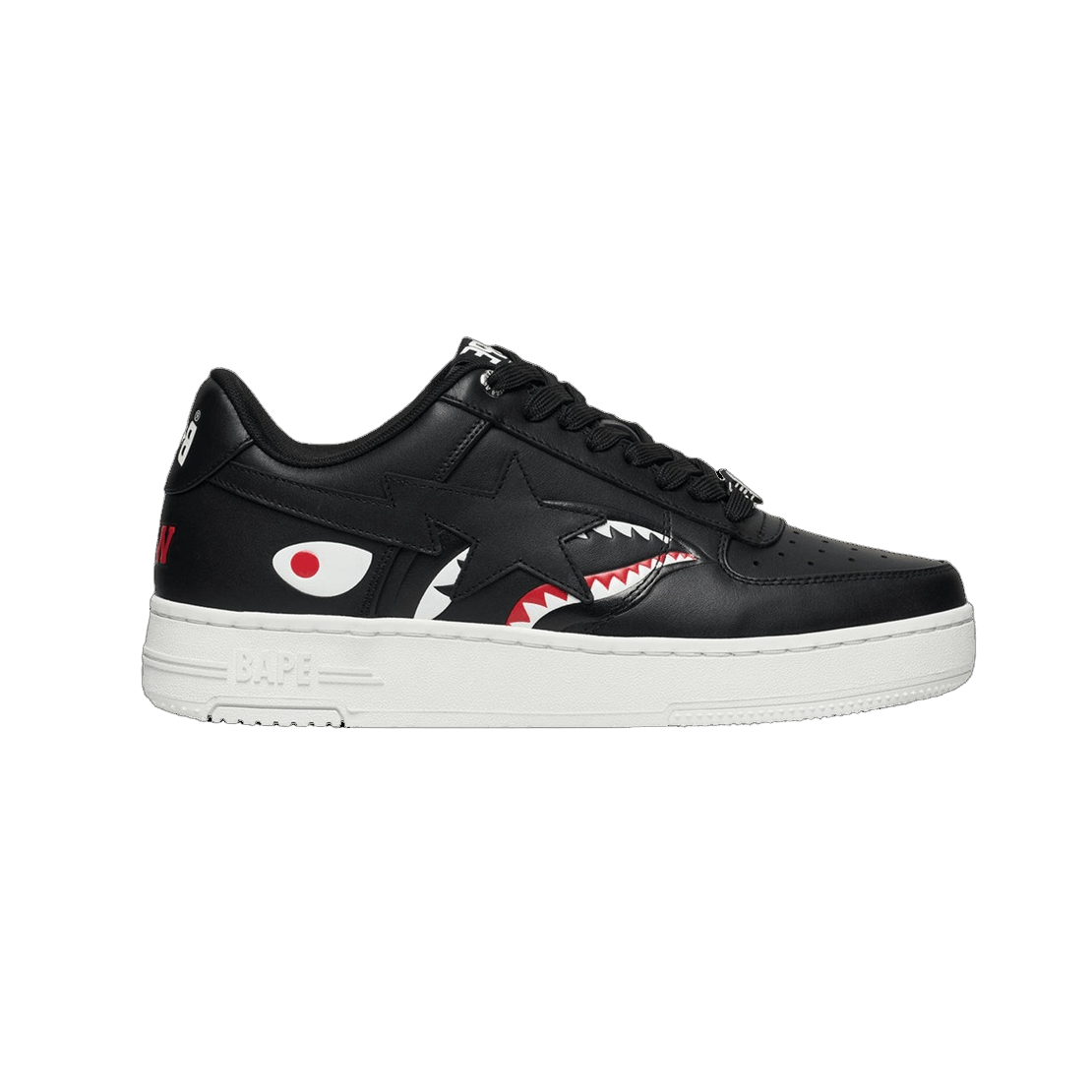 *9 Right 10 Left* Bapesta Black STA Shark