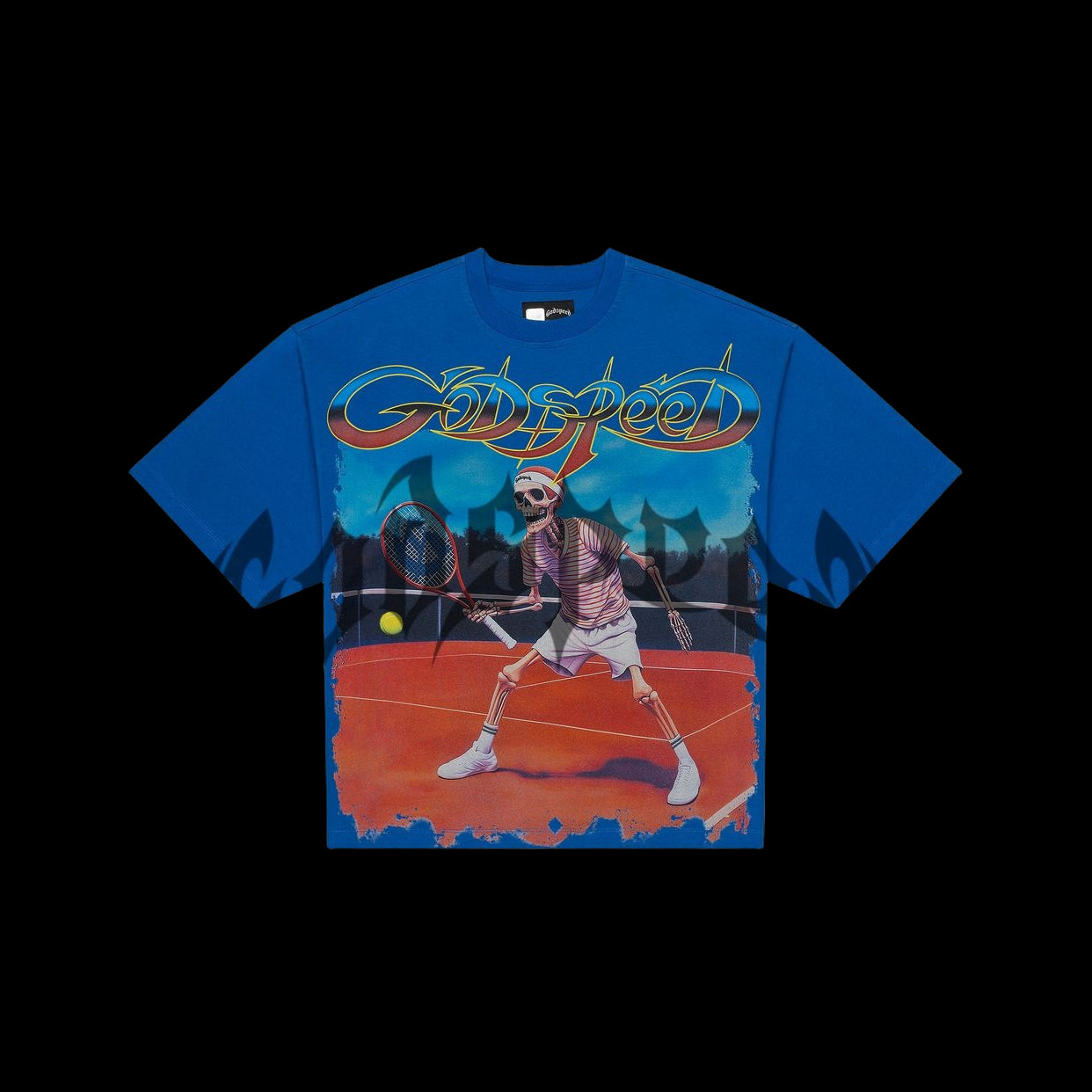 Godspeed Top Spin Tee Blue Wash