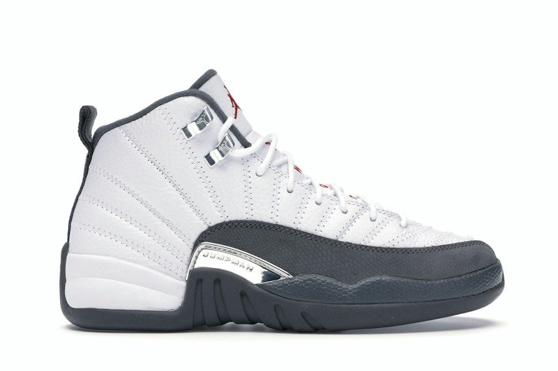 Jordan 12 Retro White Dark Grey (GS)