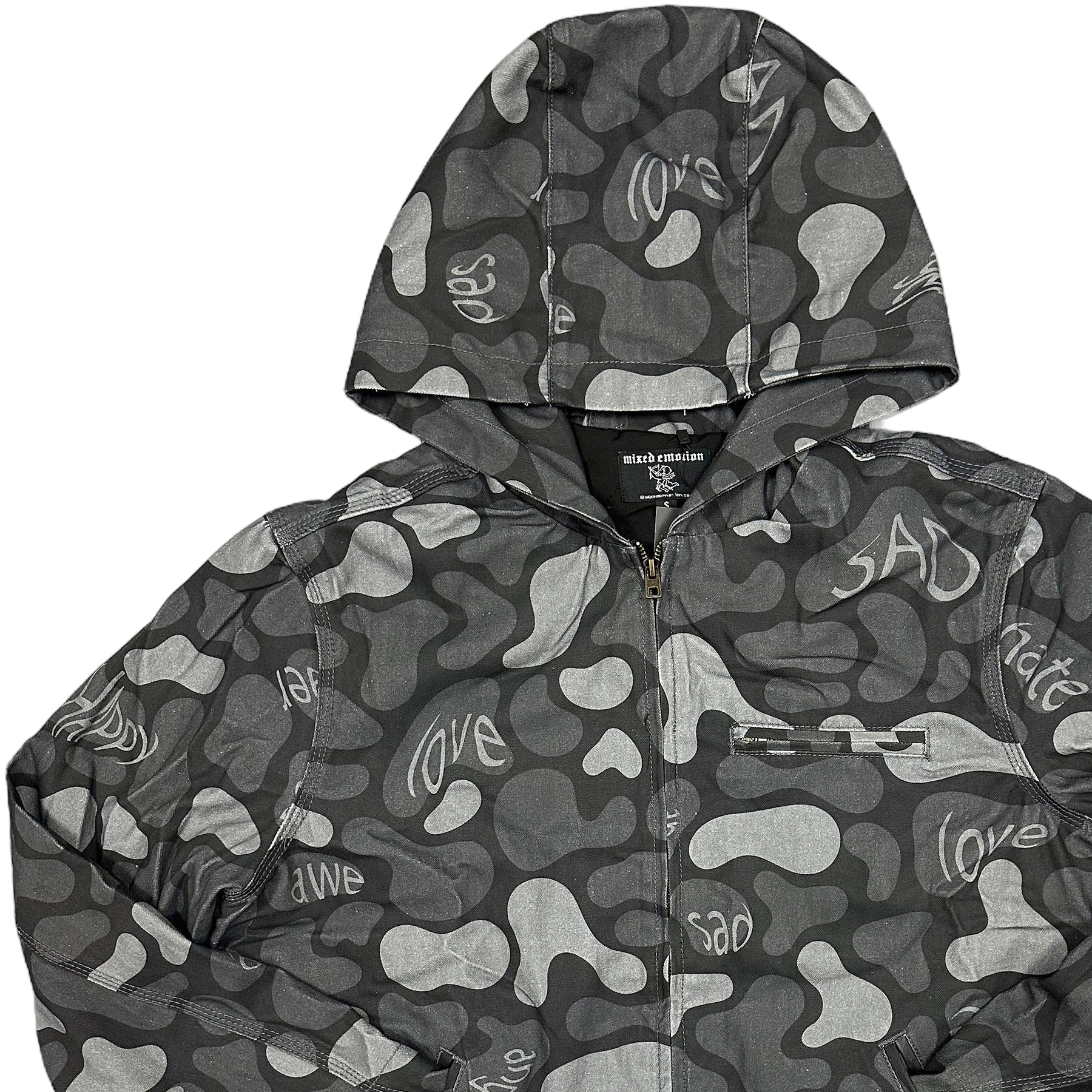 Mixed Emotion Black 'Carpenter' Jacket