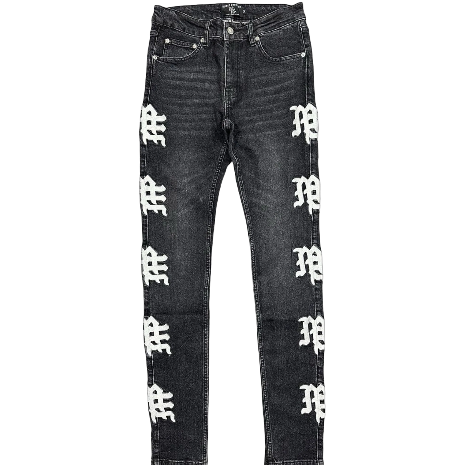 Mixed Emotions Monogram Denim Black Wash