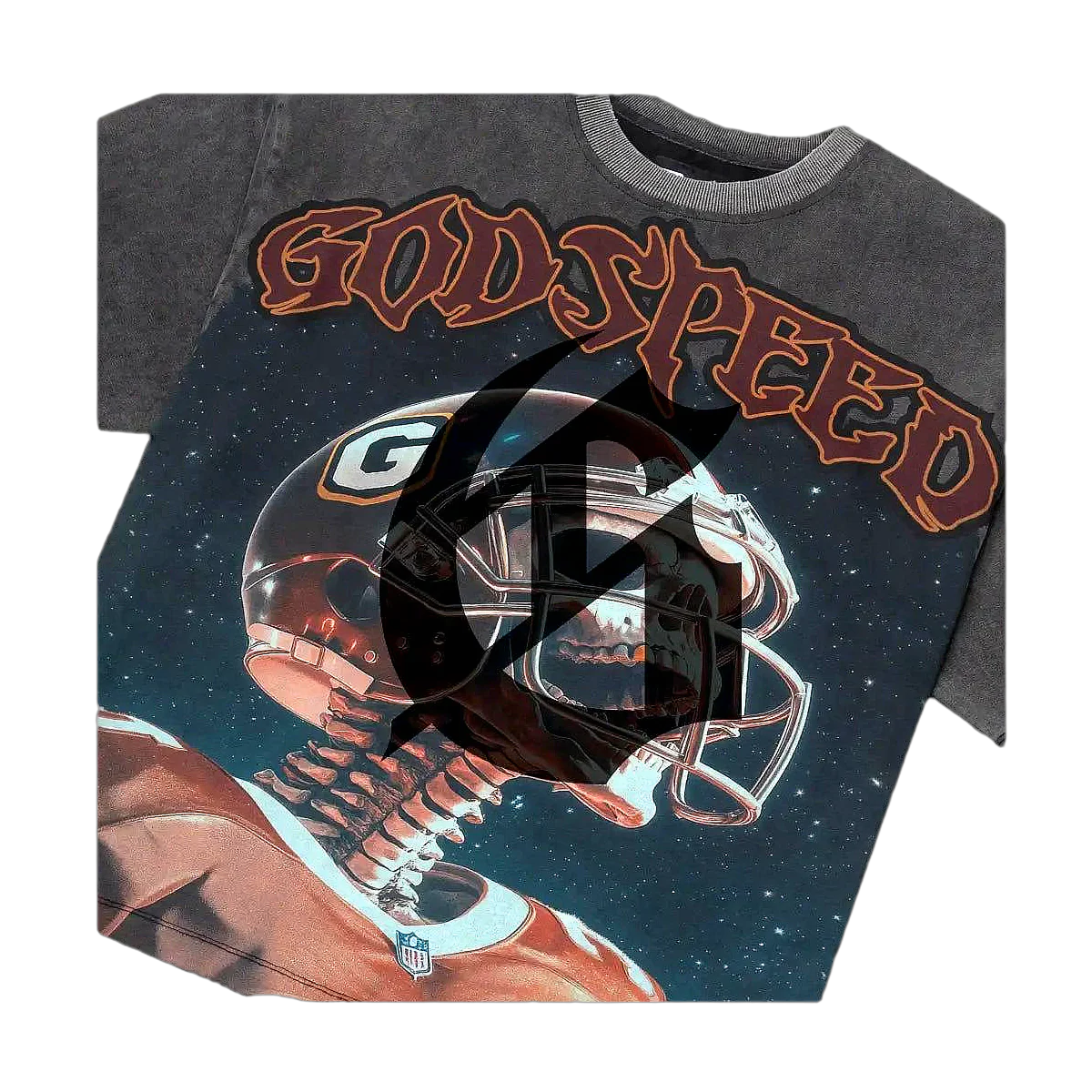 Godspeed Morale Grey Wash Tee