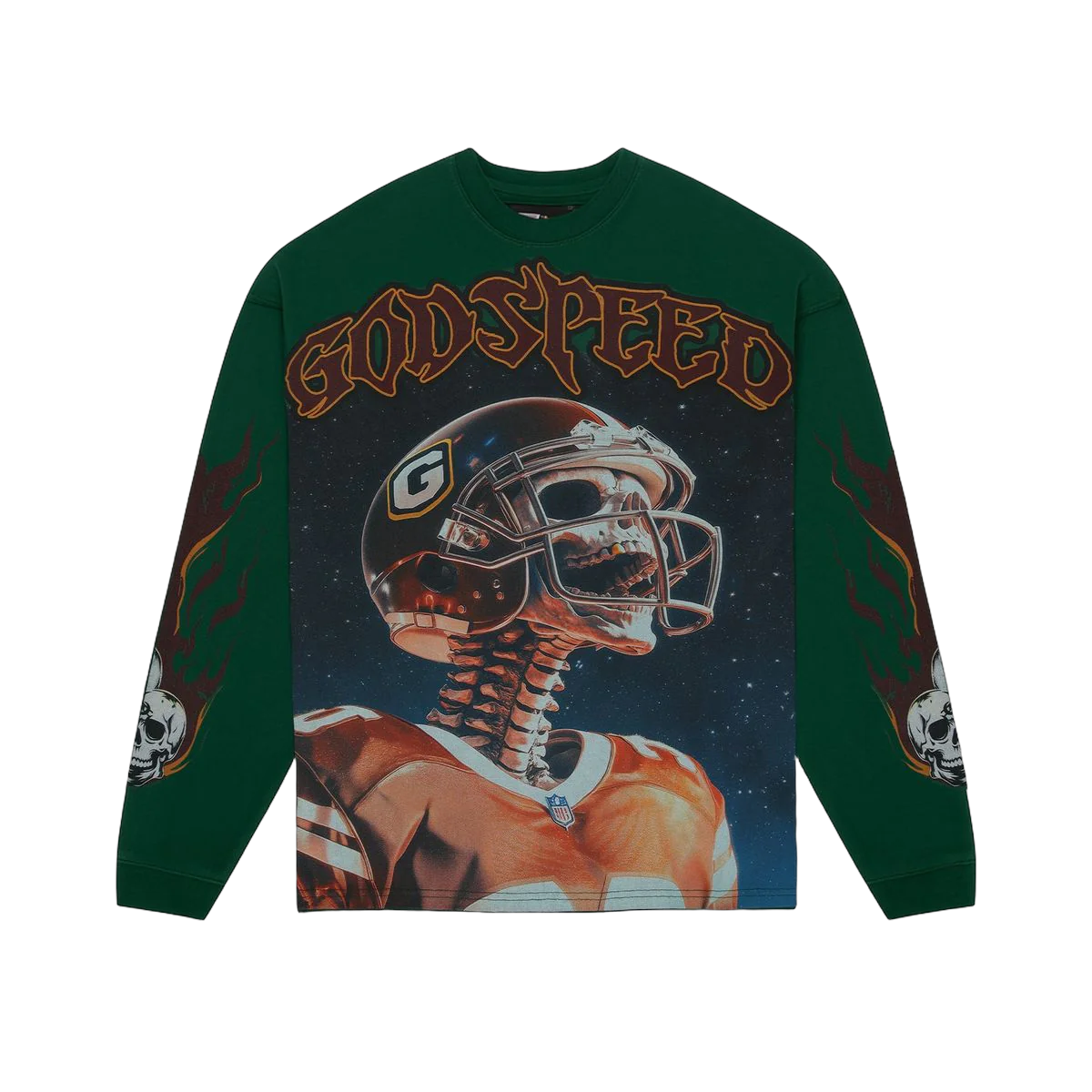 Godspeed Morale LS T-shirt Green
