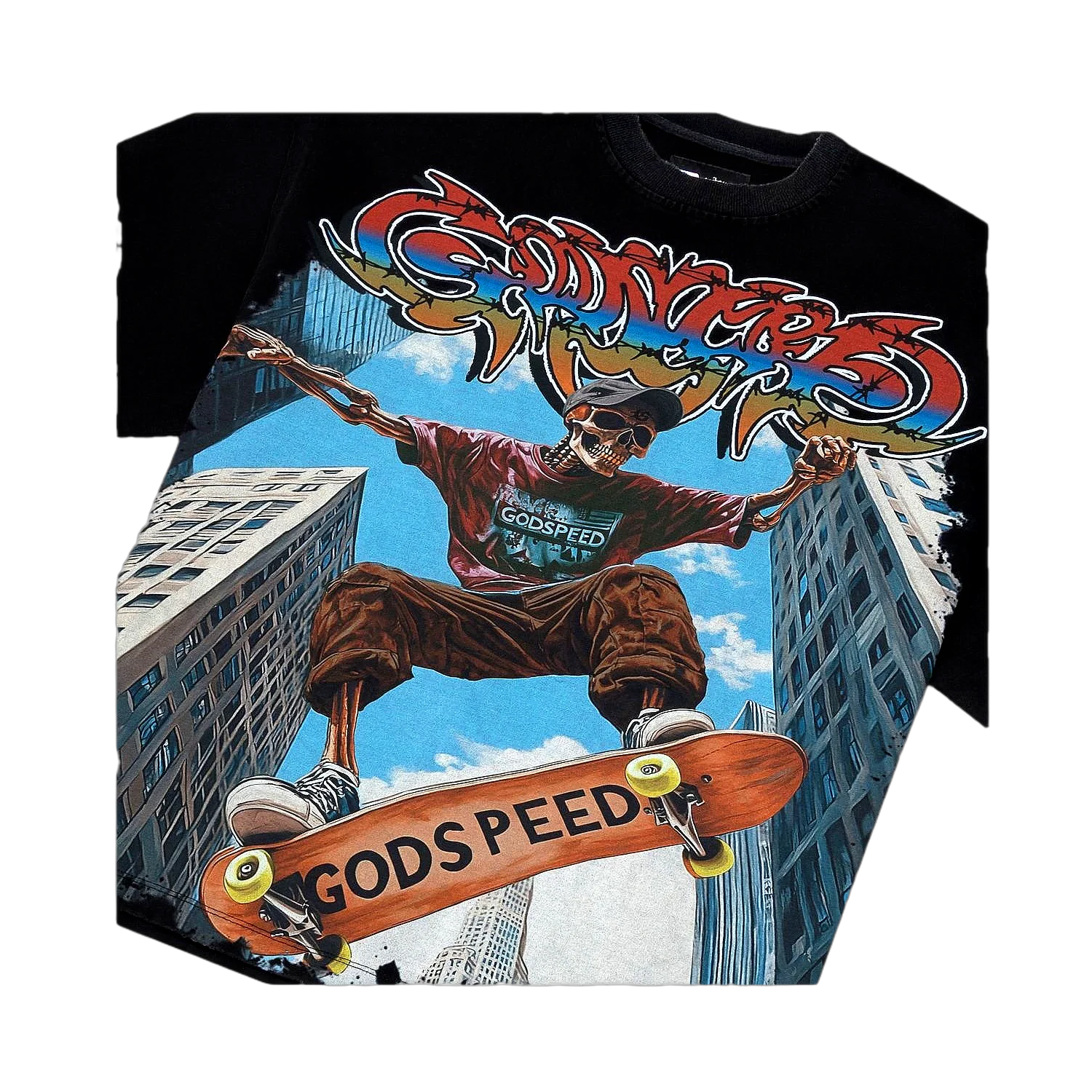 Godspeed Ollie Black Tee