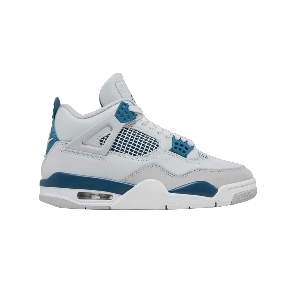 Jordan Air Jordan 4 Retro 'Military Blue' 2024 Size 11/12.5W (Moderately Worn Pre-Owned) - Image 1