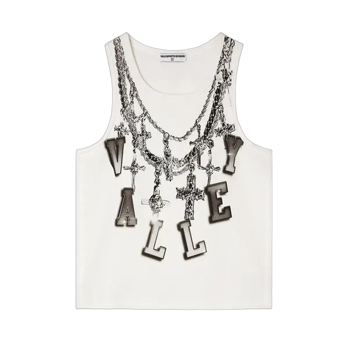 Vale Forever Chain Tank 'White'