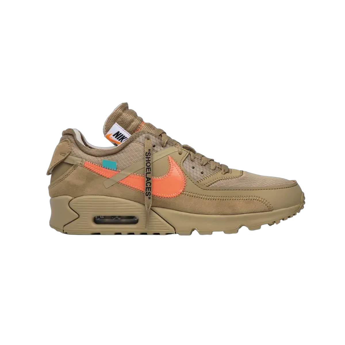 Pre-Owned No Box Off-White x Nike Air Max 90 'Desert Ore'