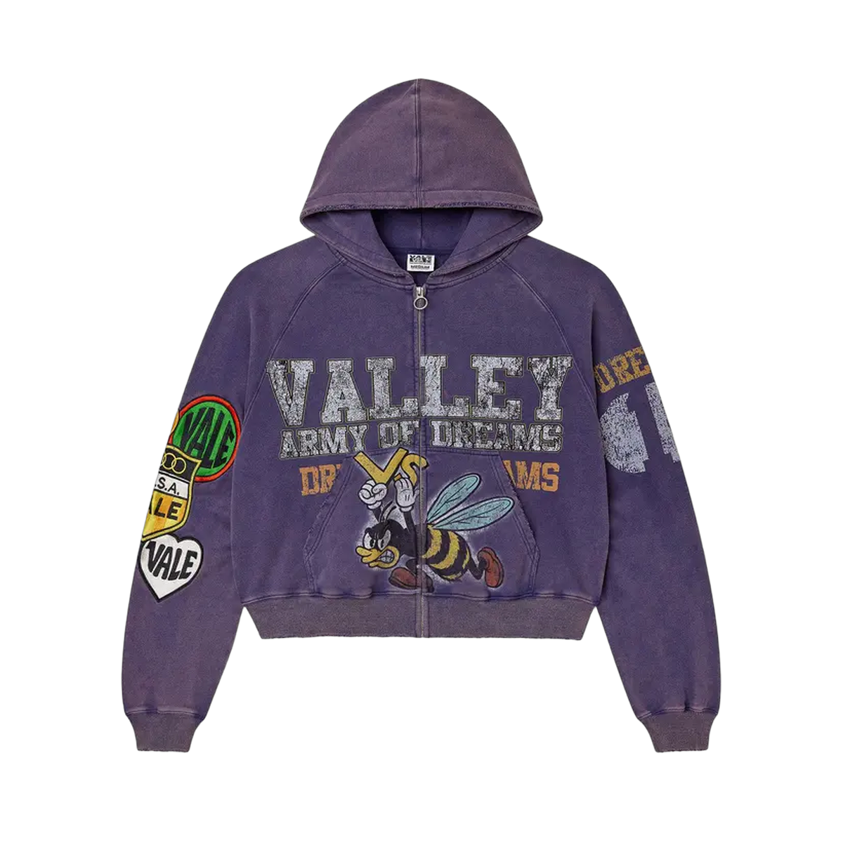 Vale Forever Army Zip Up 'Purple'