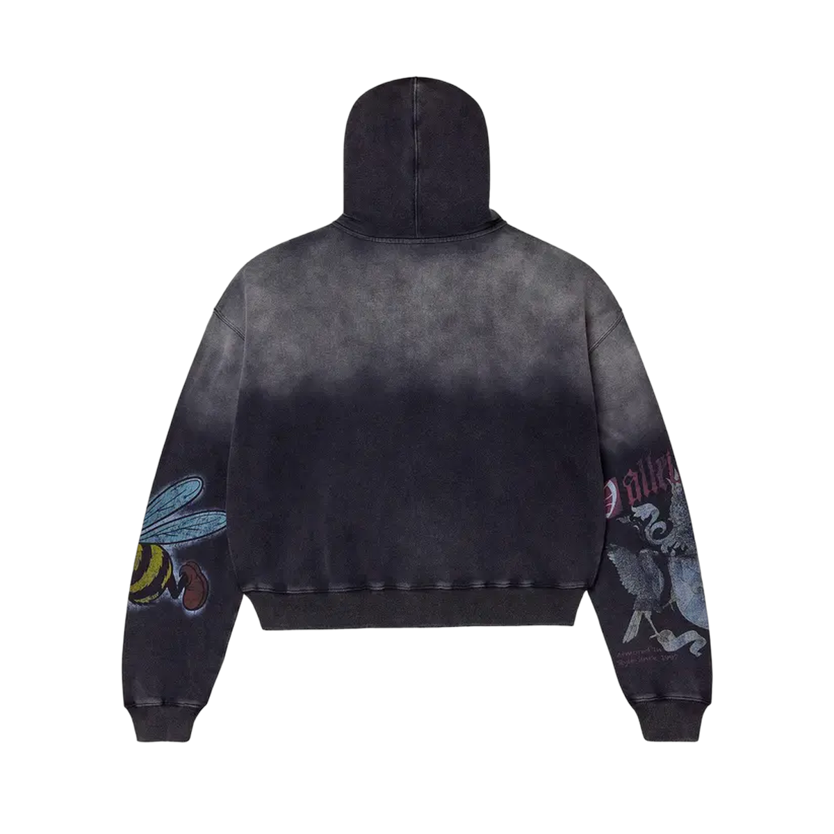 Vale Forever Blasted Zip Up 'Black'