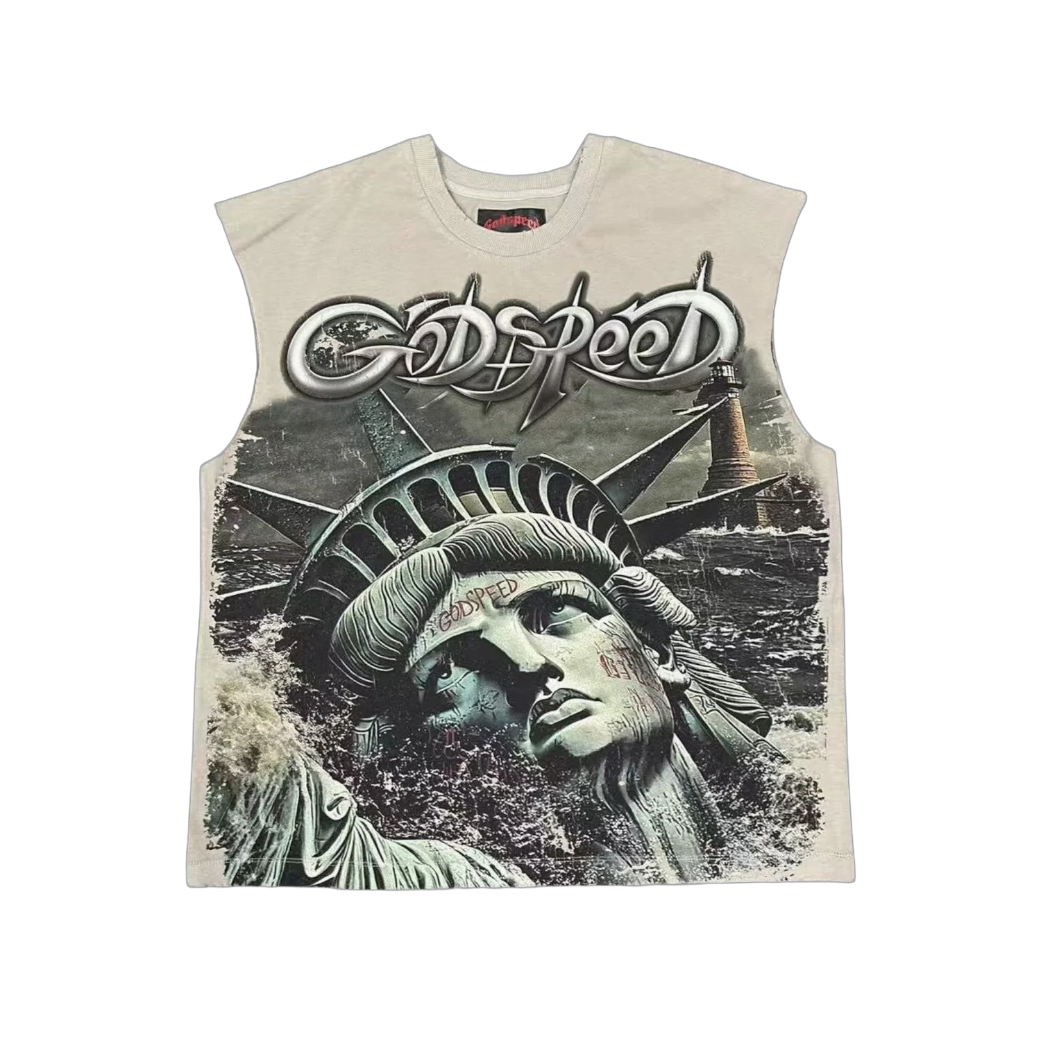 Godspeed Sunken Liberty 2 Sleeveless Slate grey