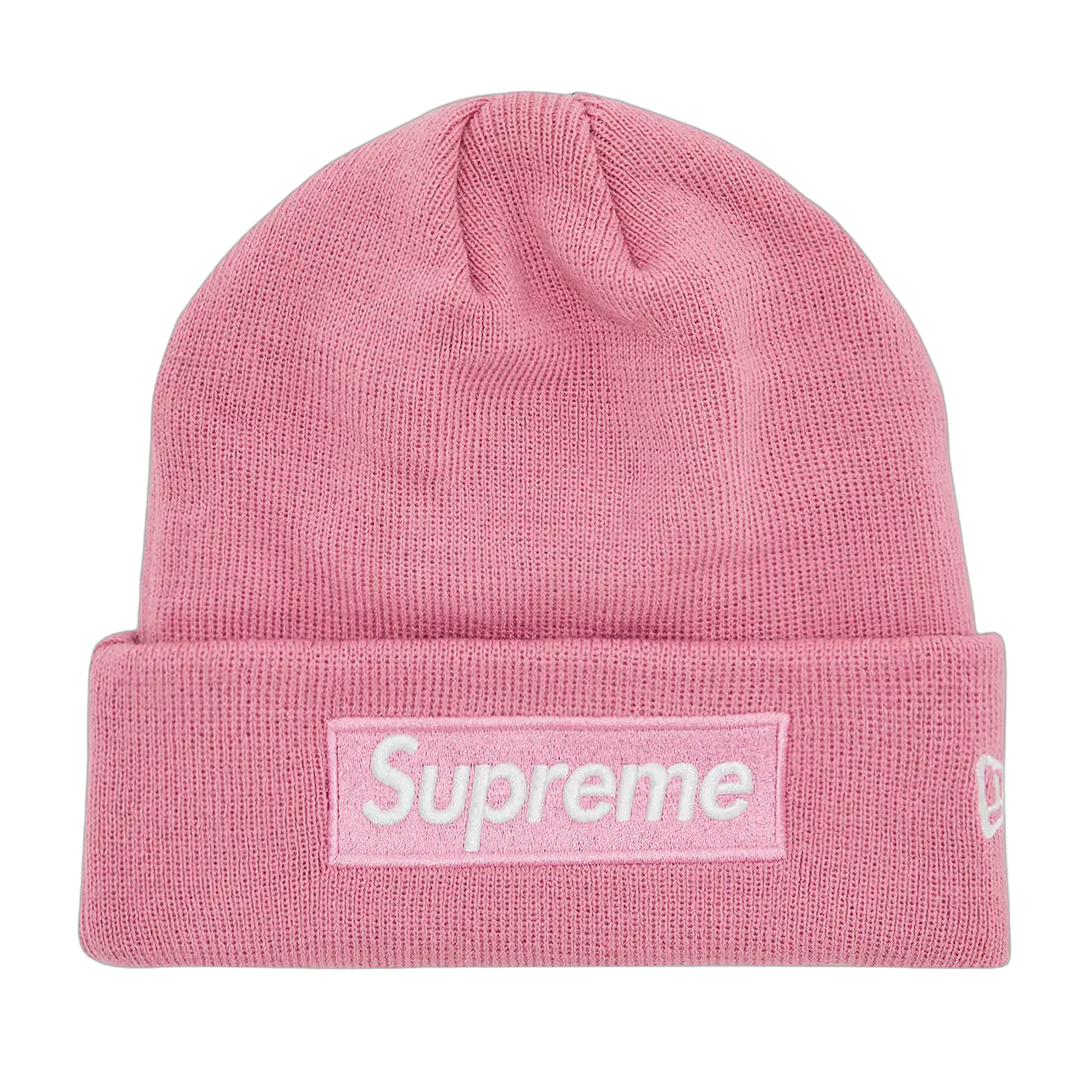Supreme x New Era Box Logo Beanie 'Dusty Pink'