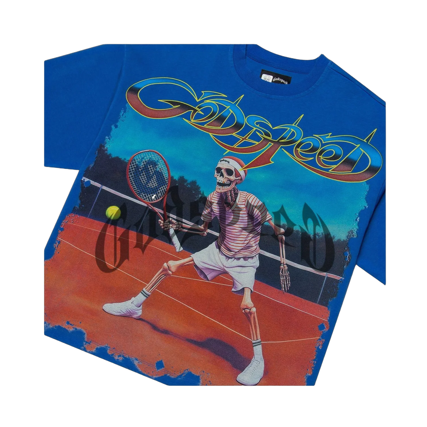 Godspeed Top Spin Tee Blue Wash