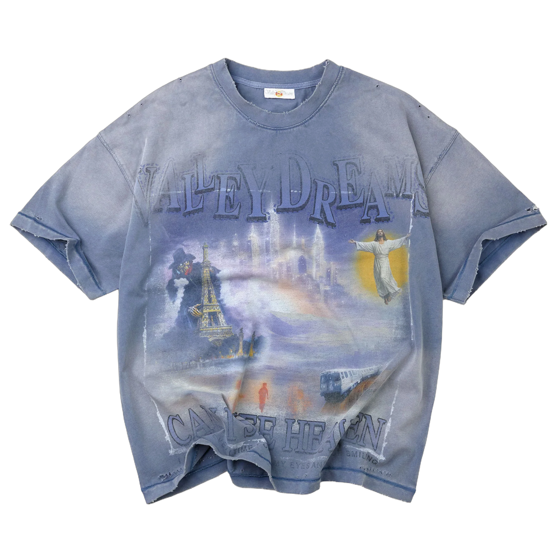 Vale Forever 'Can I See Heaven' Tee 'Blue'