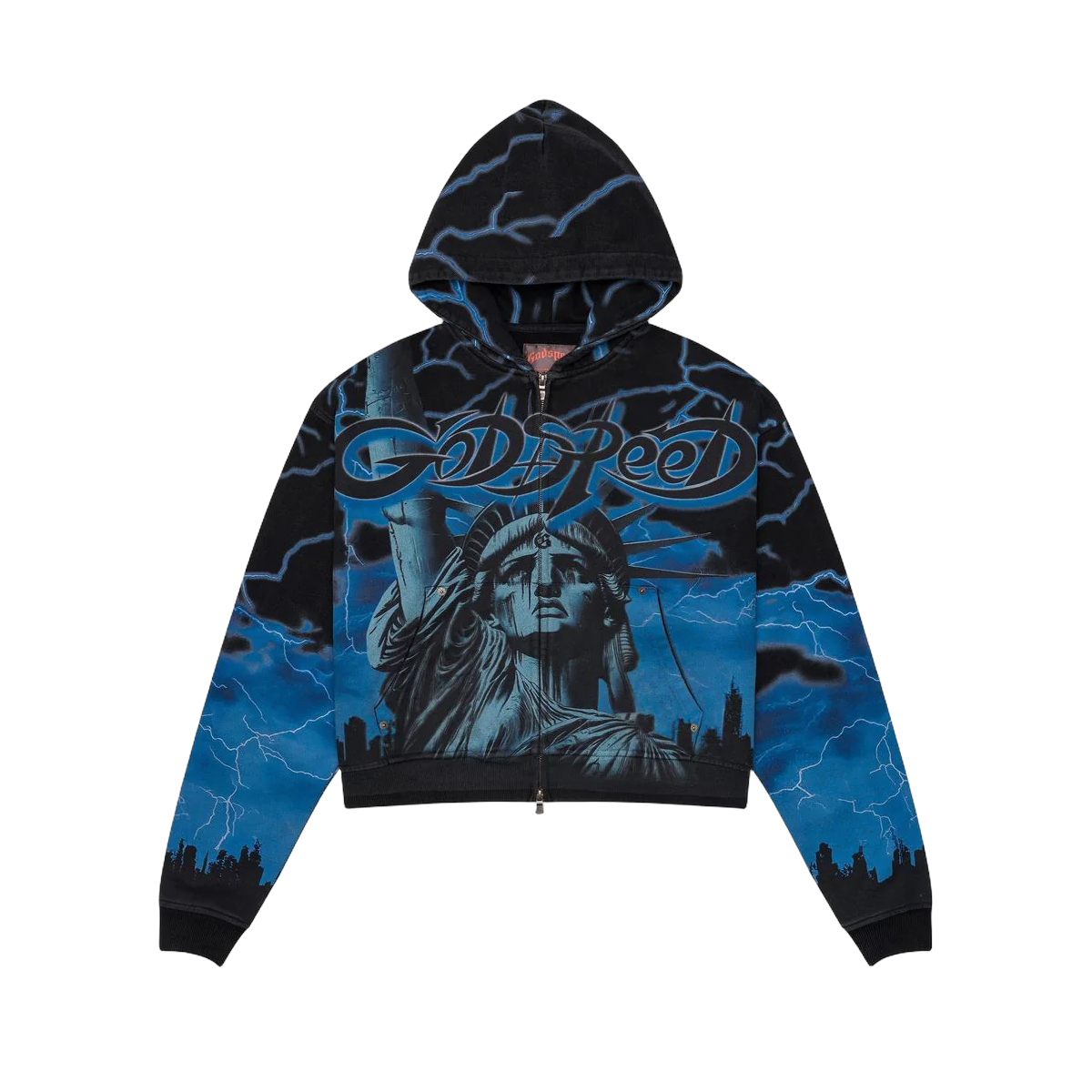 GodSpeed Voltage Zip Hoodie (Blue)