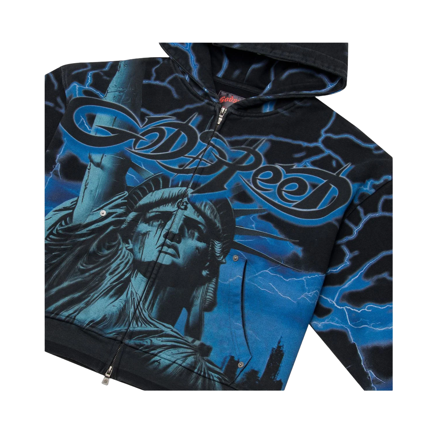 GodSpeed Voltage Zip Hoodie (Blue)