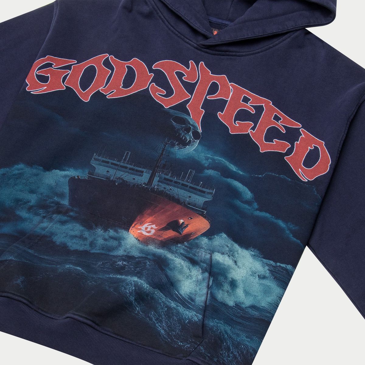 GodSpeed Seasick Hoodie (Navy)