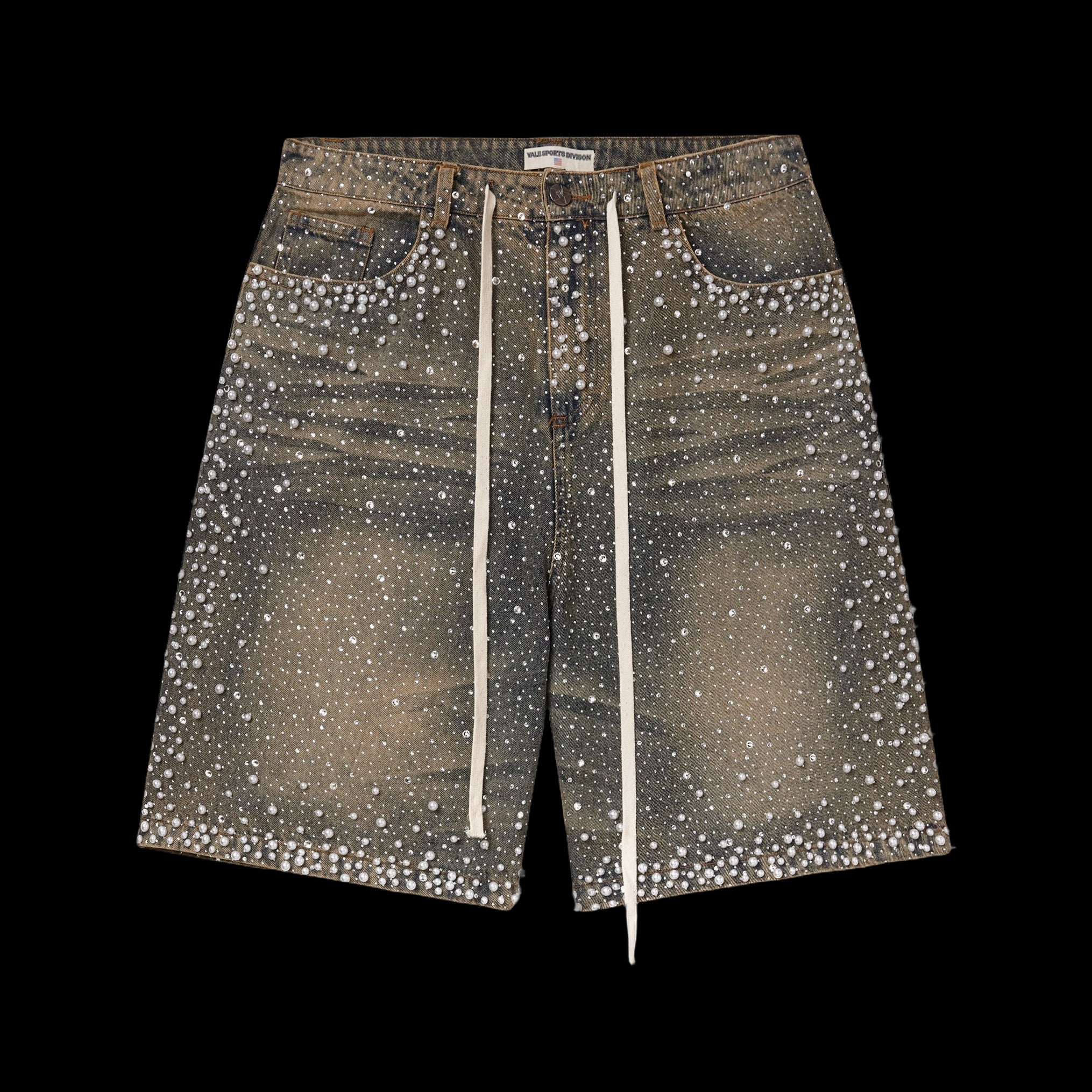 Vale Forever Rainstorm Jorts 'Mid Wash'