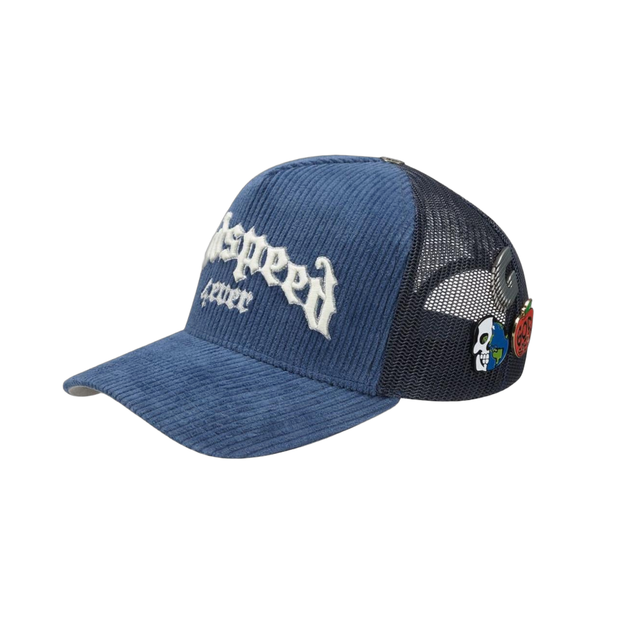 Godspeed GS FOREVER TRUCKER HAT Navy Corduroy
