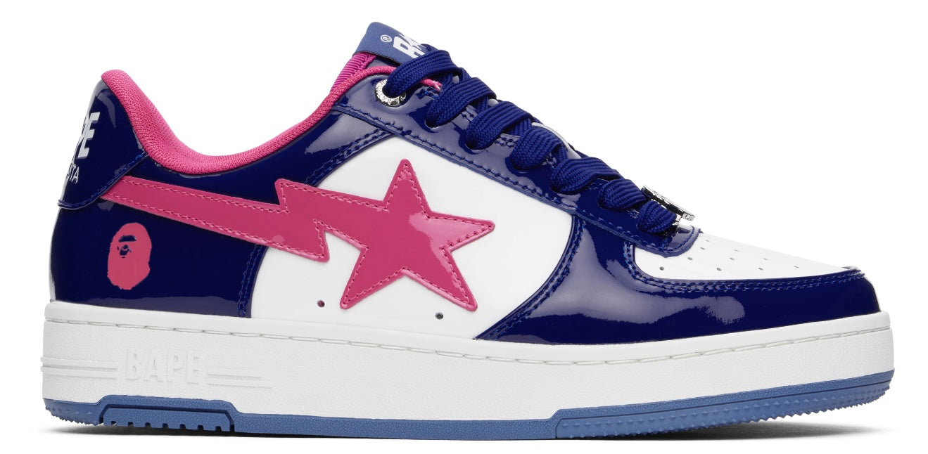 Bapesta Navy & Pink Patent #1 STA