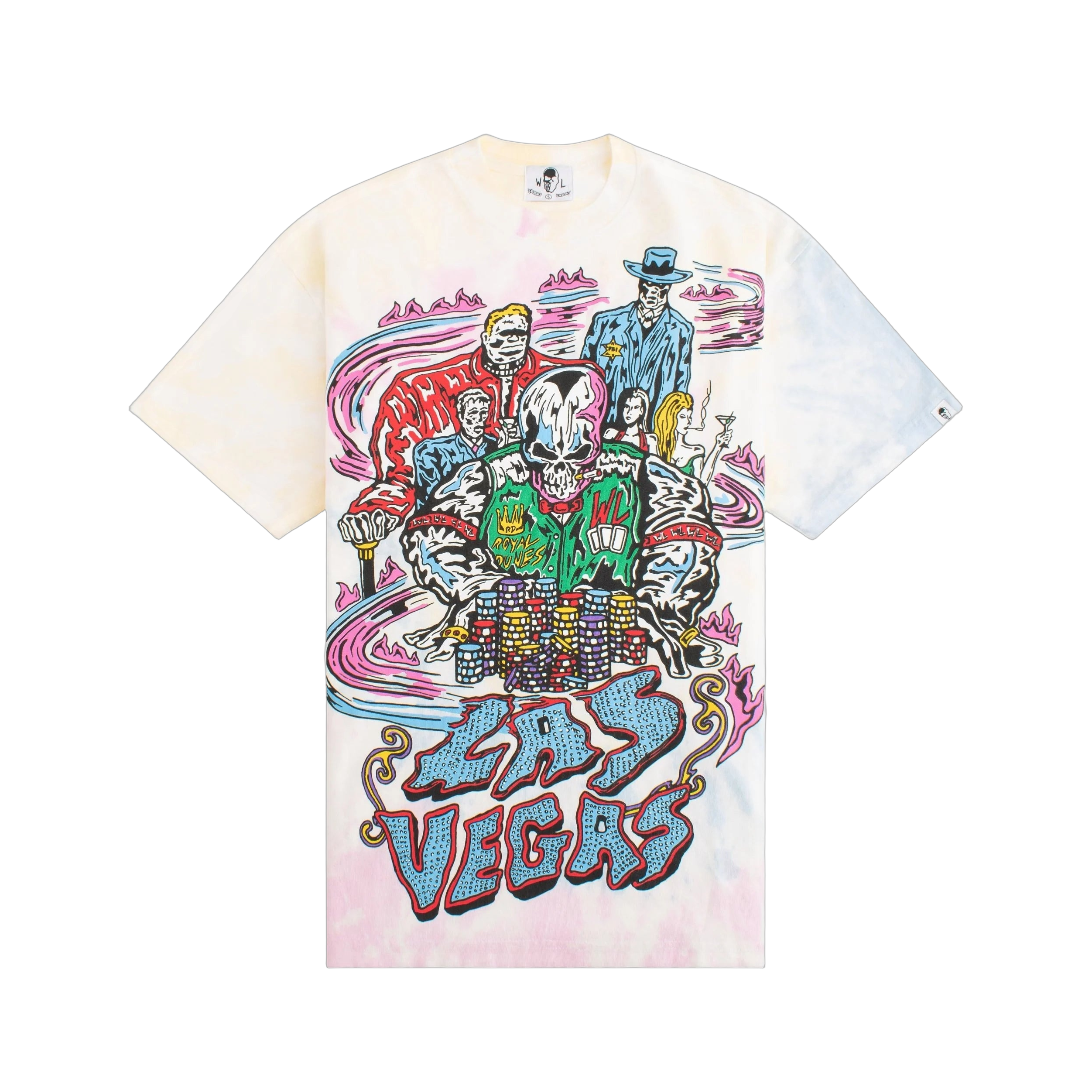 Warren Lotas All In Tie Dye Tee White