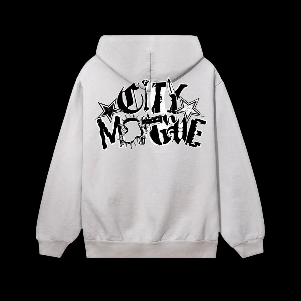 Revenge x City Morgue Arch Logo Claw Hoodie