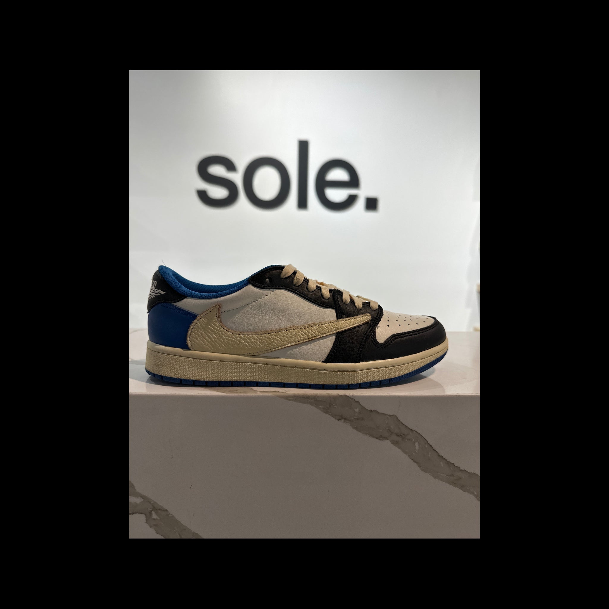 Pre-Owned Fragment Design x Travis Scott x Air Jordan 1 Retro Low