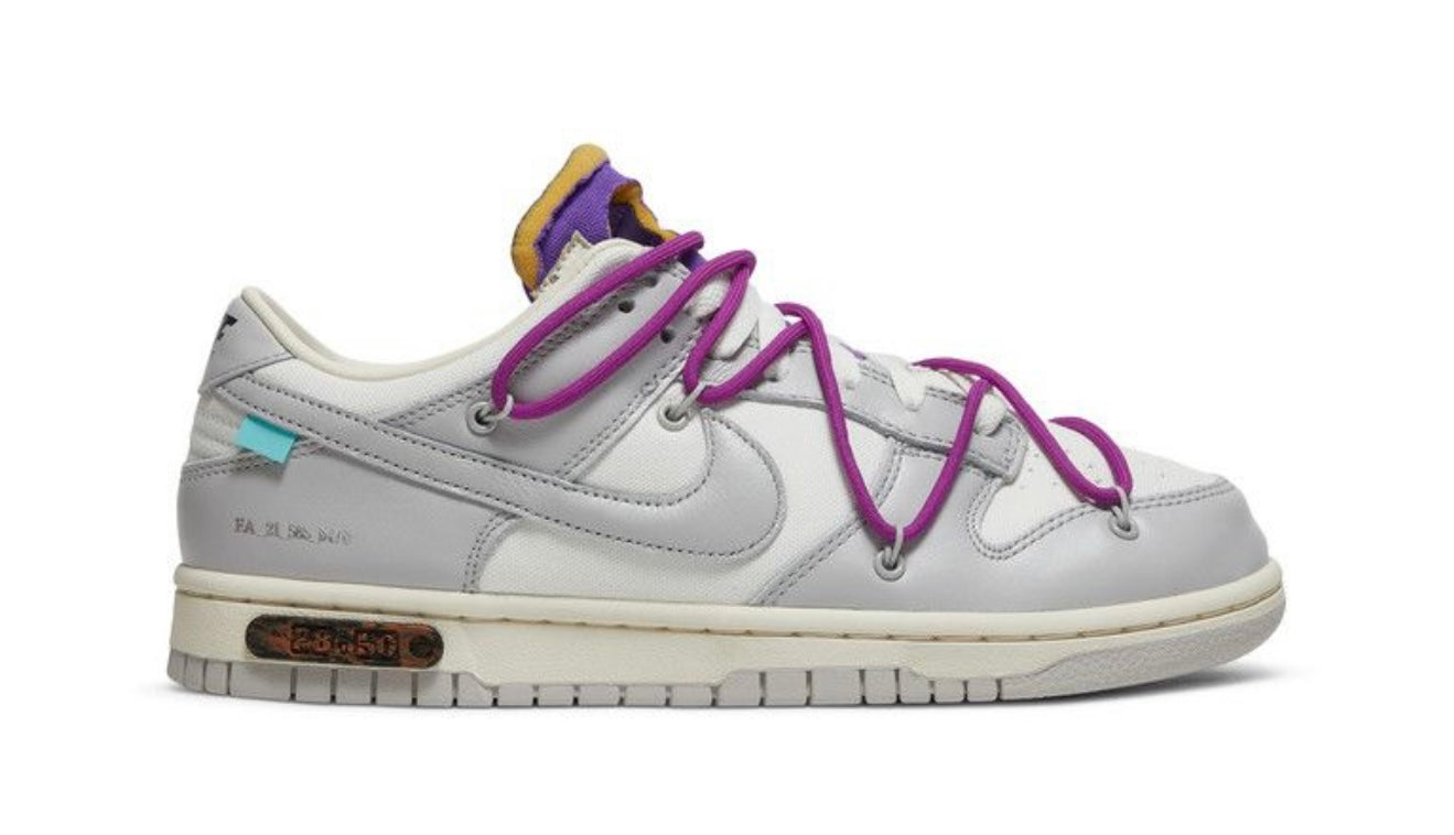 Off-White x Dunk Low 'Lot 28 of 50'