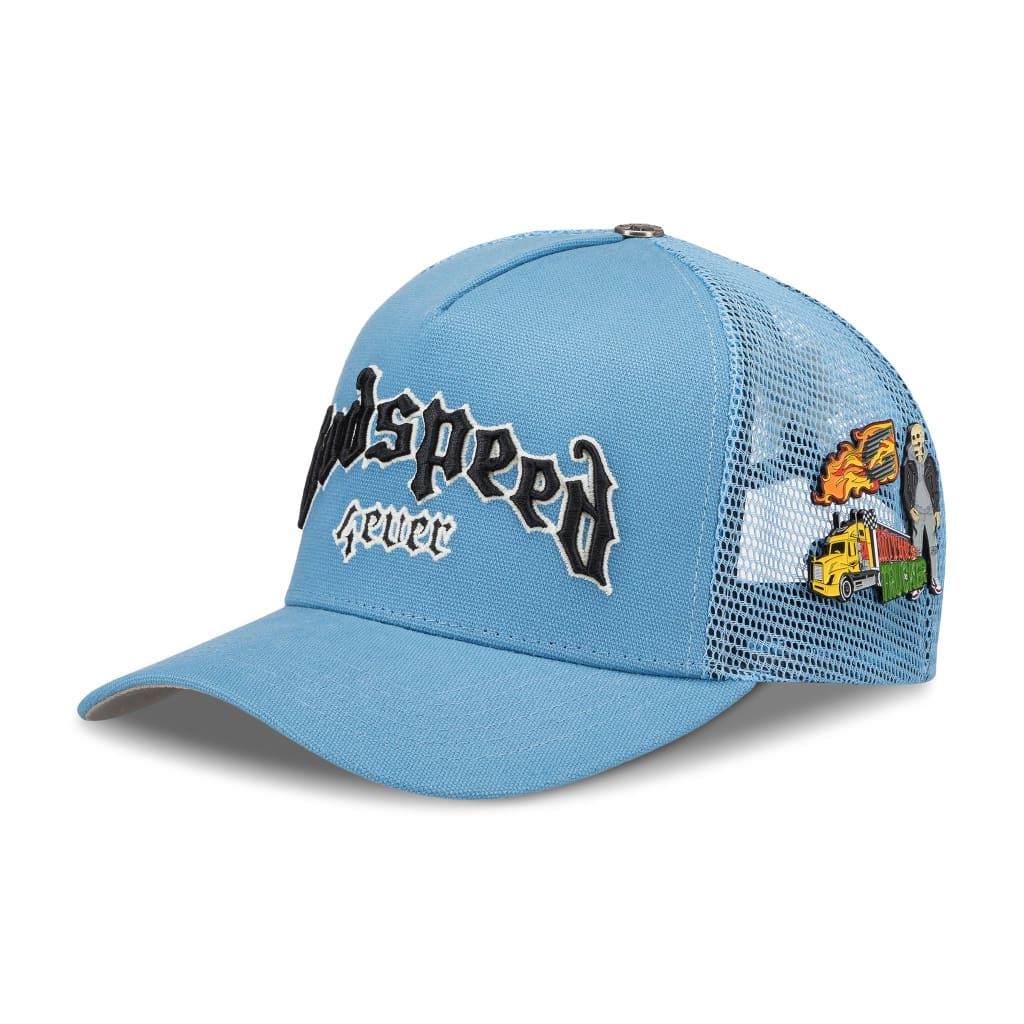 Godspeed GS FOREVER TRUCKER HAT Baby Blue