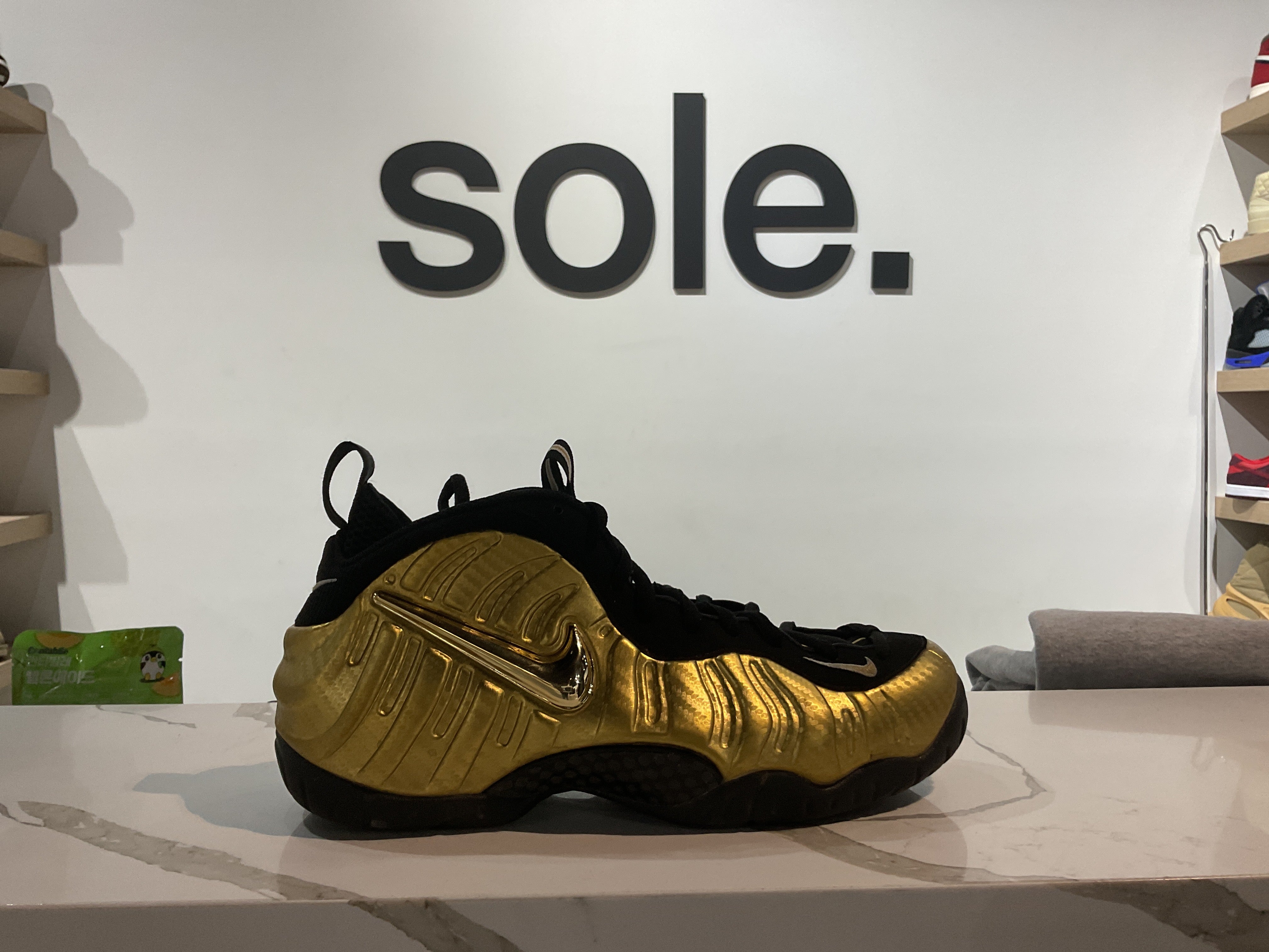 Pre-Owned Air Foamposite Pro 'Metallic Gold'