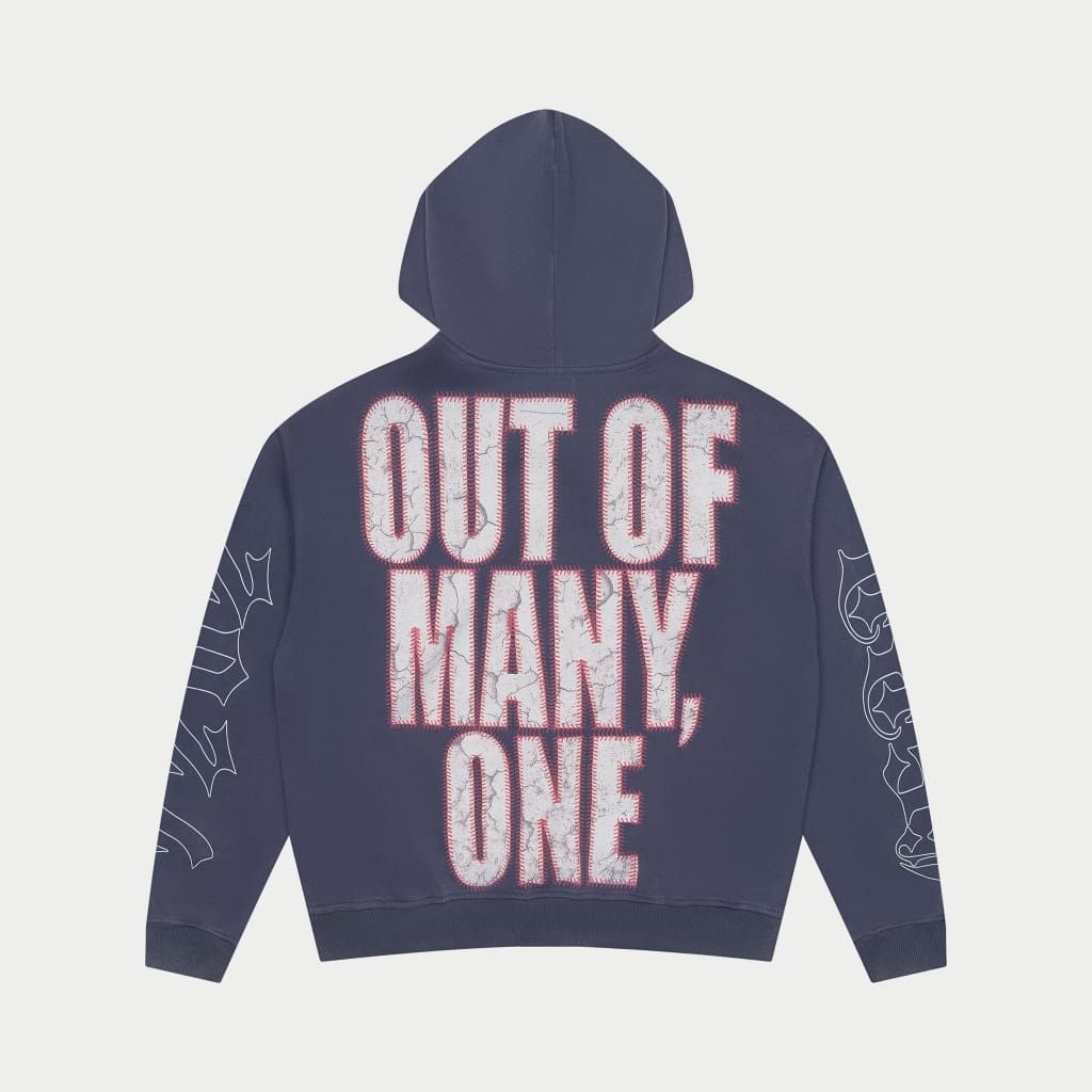Godspeed Strike 1 Hoodie Navy Wash