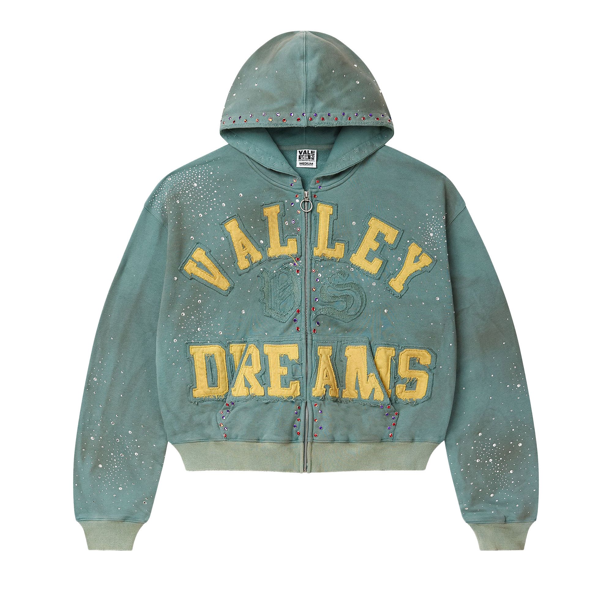 Vale Forever Bank Zip Up Dark Mint