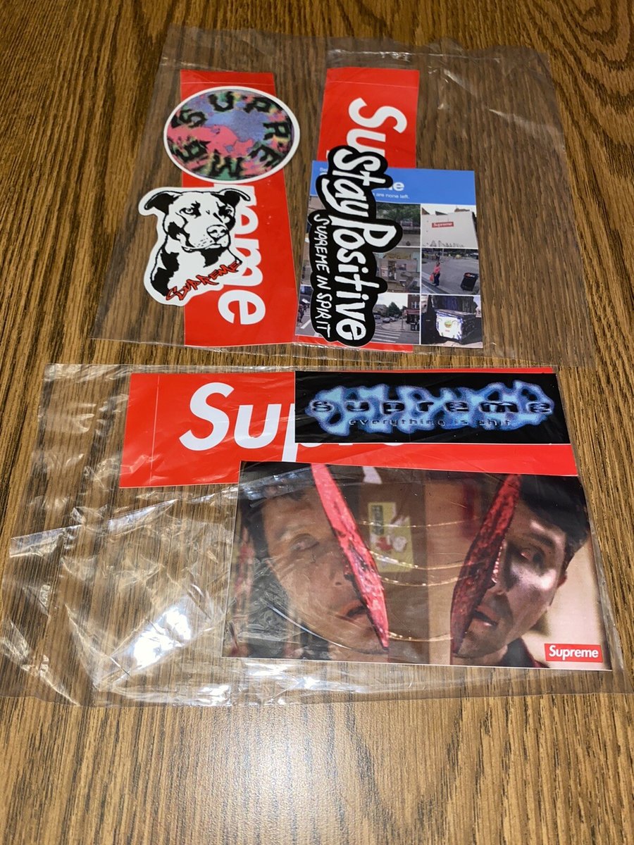 Supreme Sticker Pack
