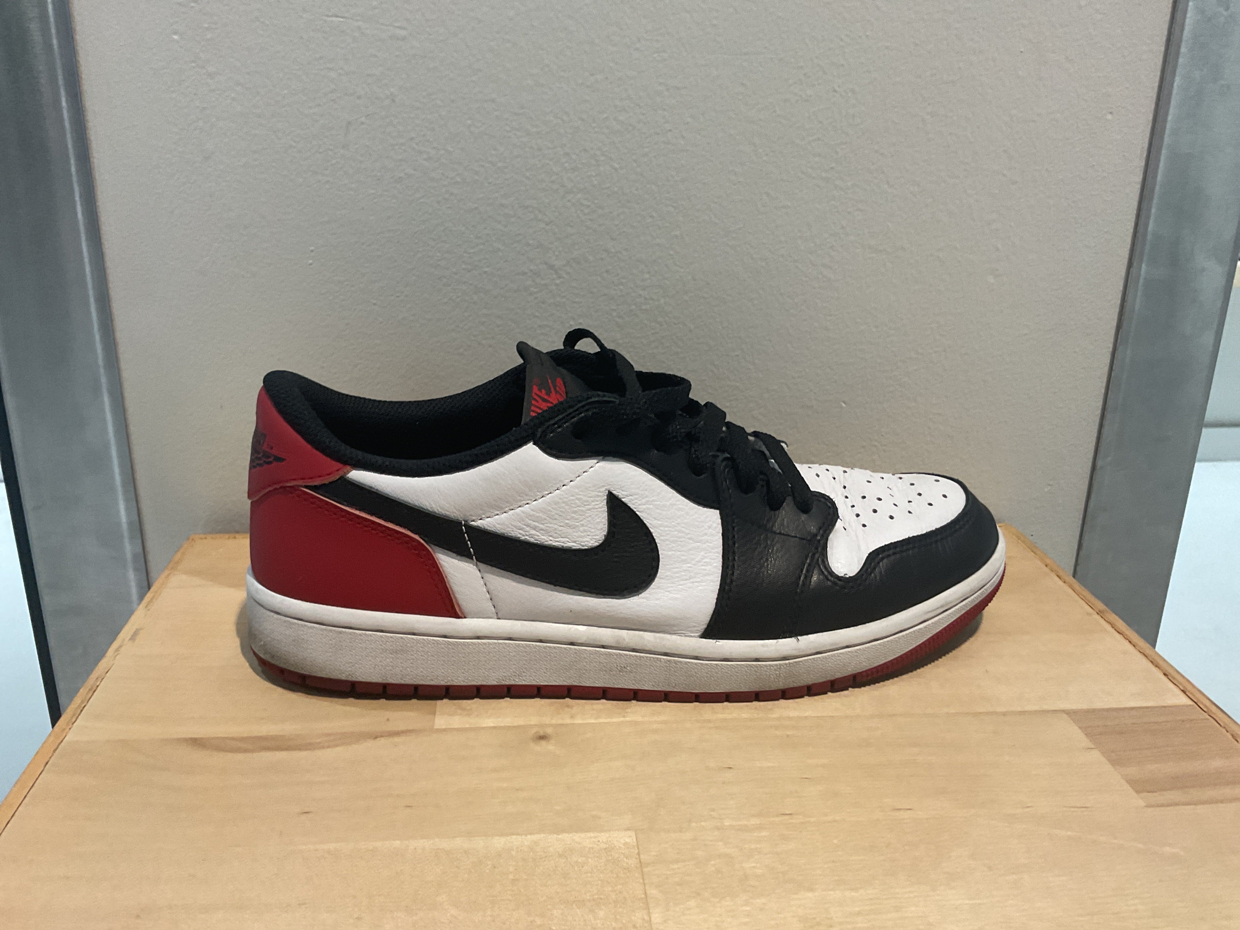 Pre-Owned Air Jordan 1 Low 'Bred Toe'